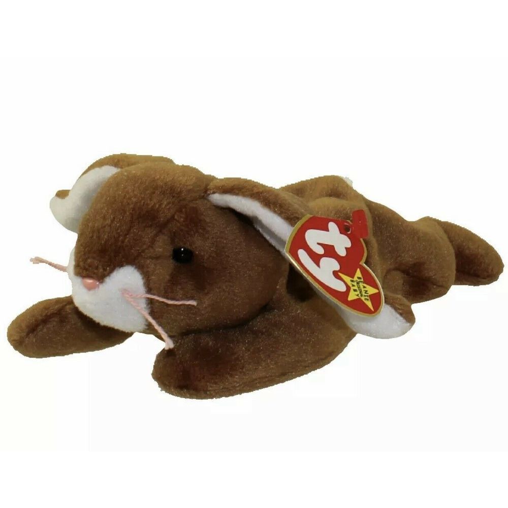 TY Beanie Baby - EARS the Rabbit (8.5 inch) E1